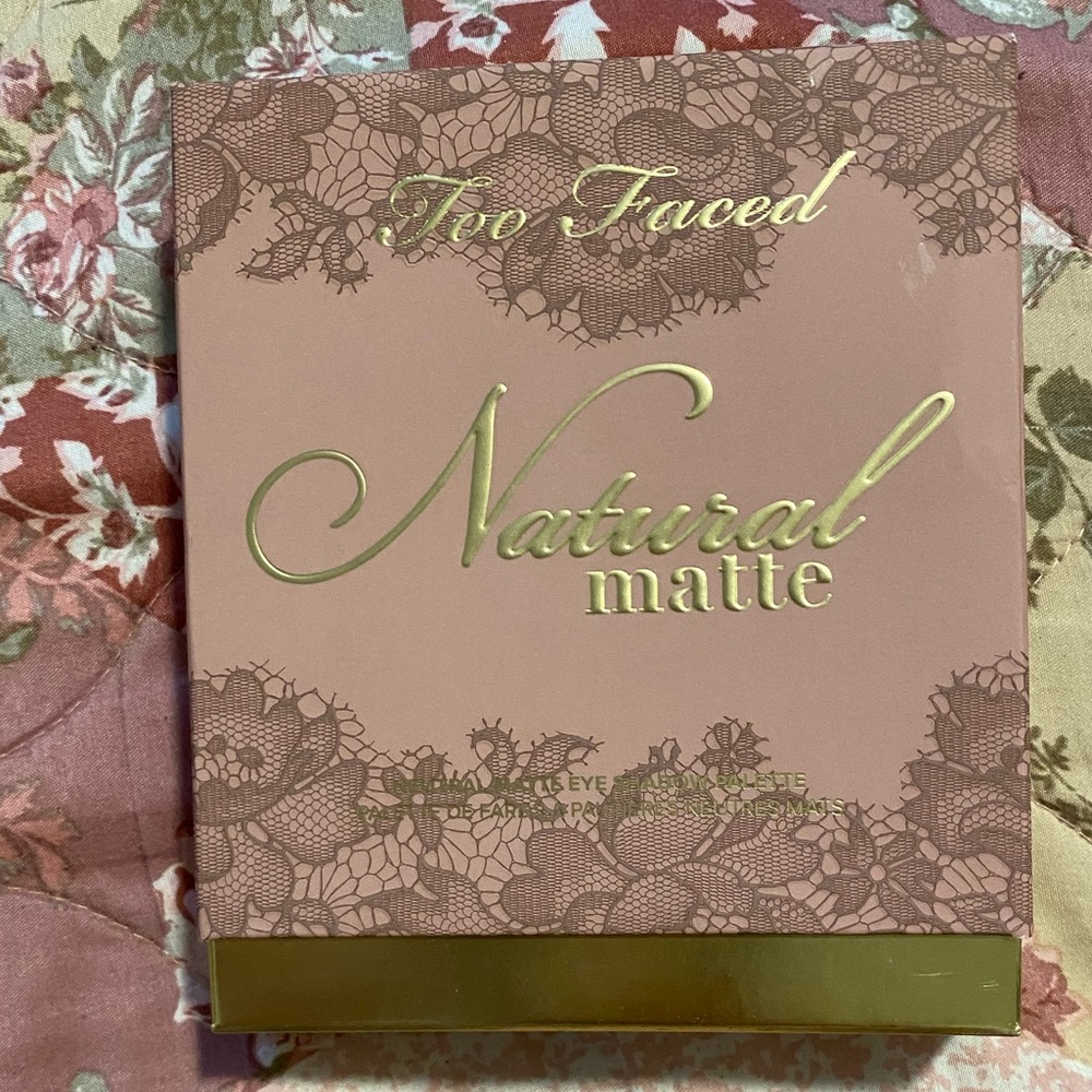 Too Faced Natural Matte Eyeshadow Palette